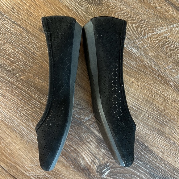 Girls Black Ballet Flats size 5.5 - Picture 4 of 7